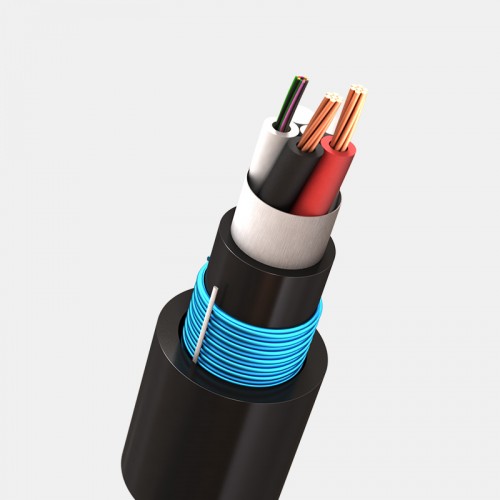 کابل ترکیبی برقی و نوری شهید قندی با روکش LSZH